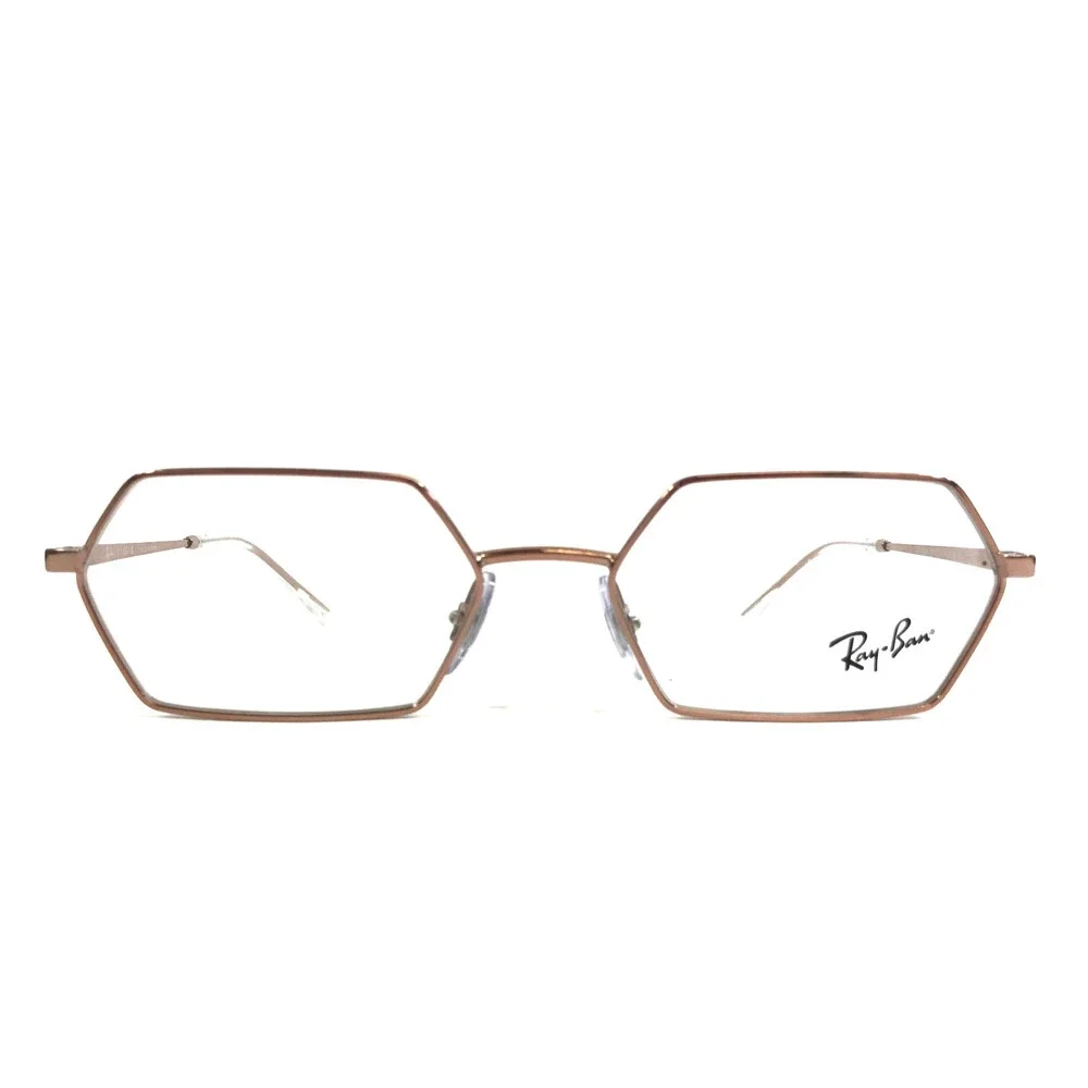 Ray-Ban Eyeglasses Frame RB6528 YEVI 2943 Copper Rose Gold Geometric 54-18-145